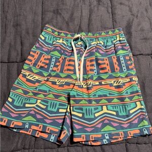Chubbies Multicolor Geometric Swim Shorts